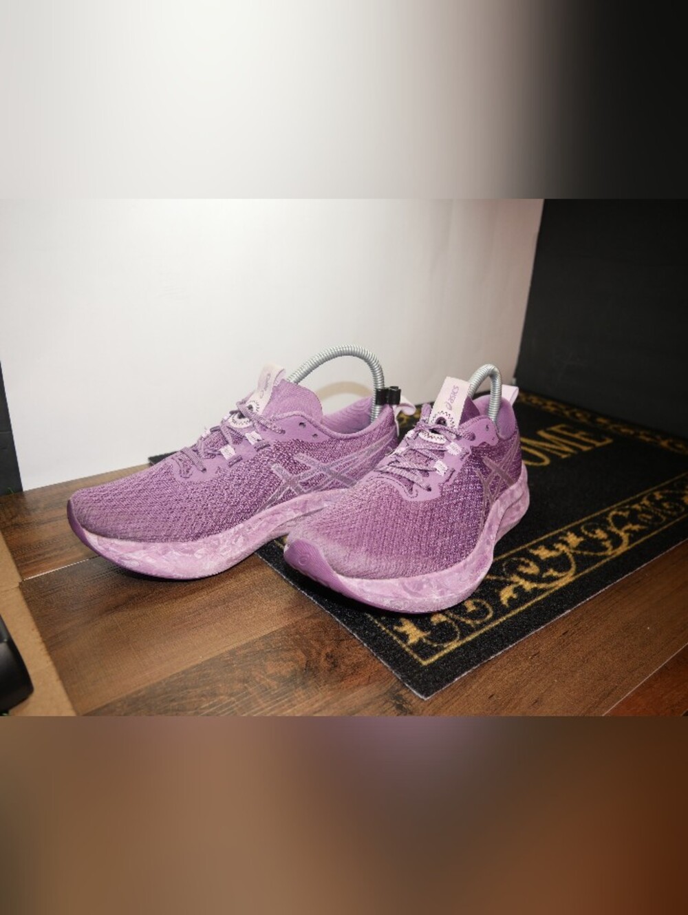 ASICS Women's Noosa Tri 16 running shoes in a dark purple color